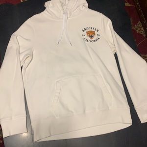 Mens hollister patch hoodie size medium